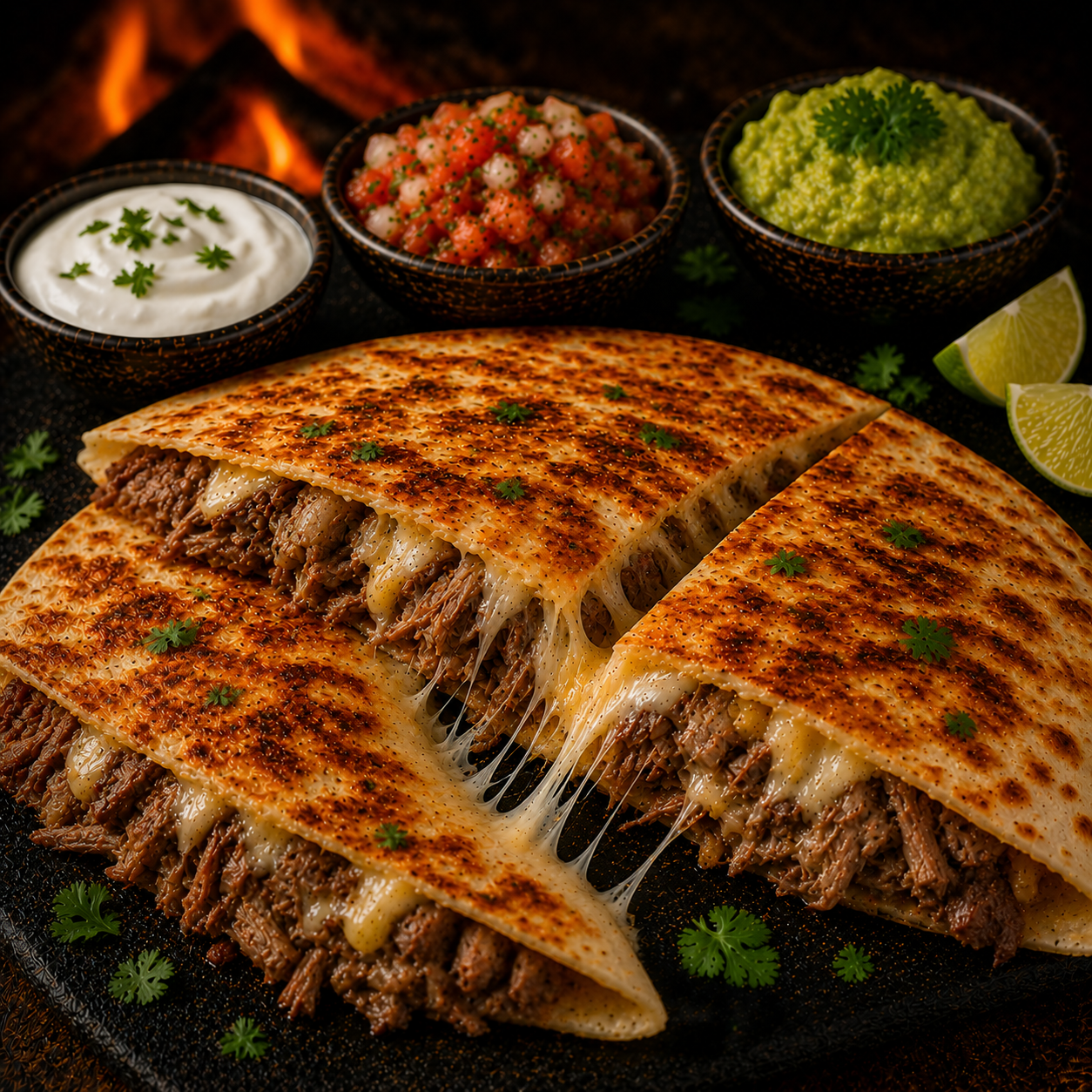Quesadilla Cabeza