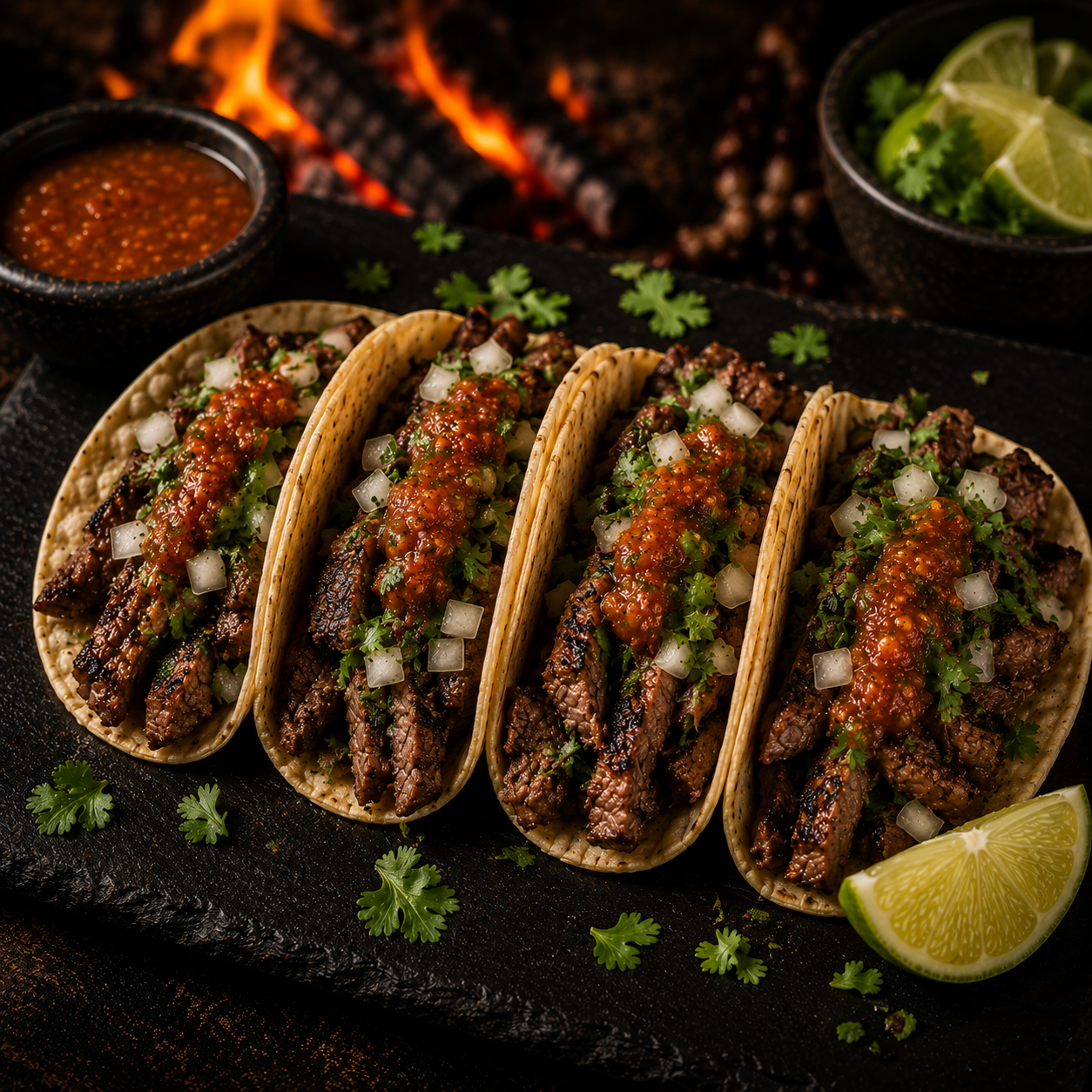 Tacos Asada